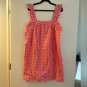 NWT Vineyard Vines Pink Linen Dress Size Large